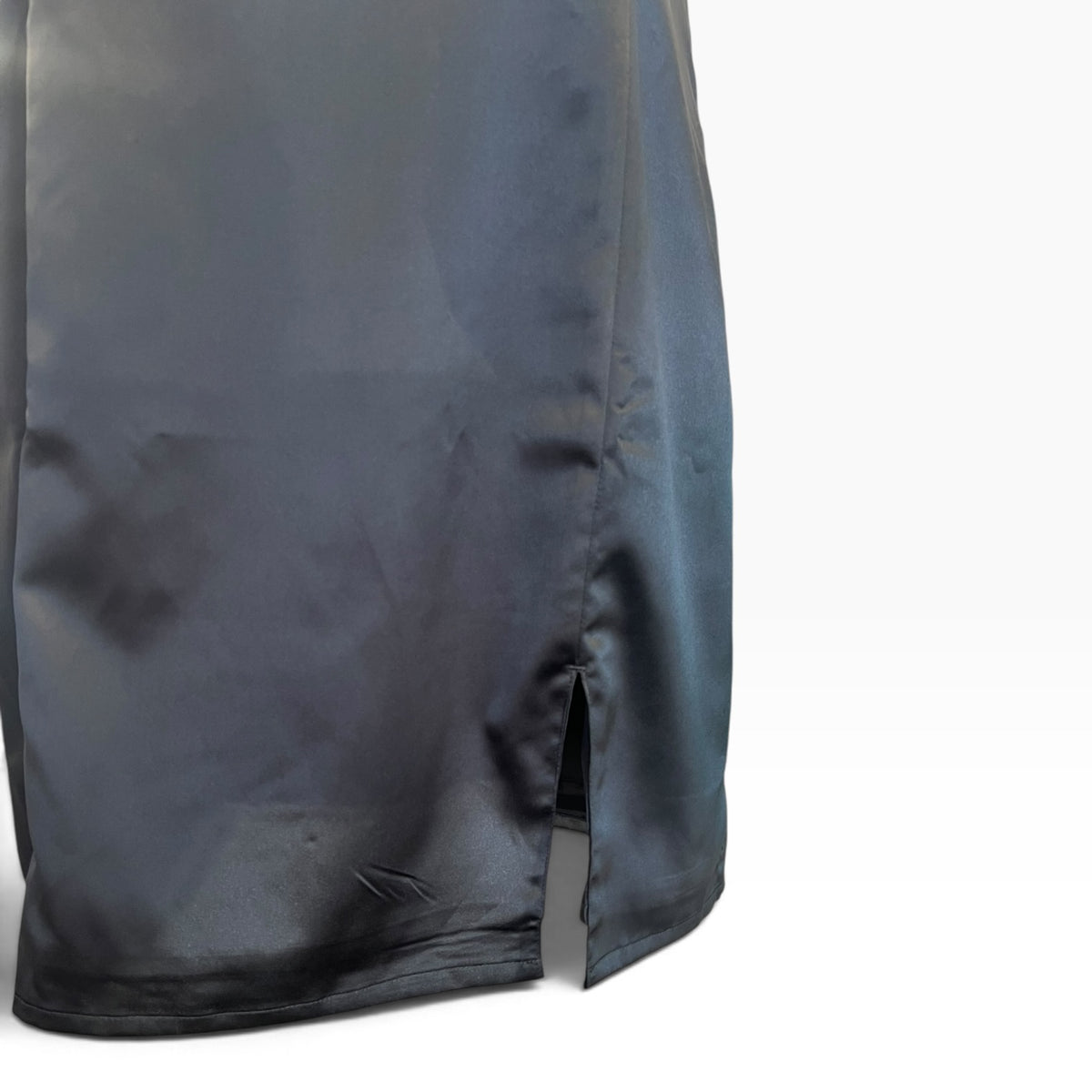 BLACK FRIDAY BLACK SATEEN DRESS | 20