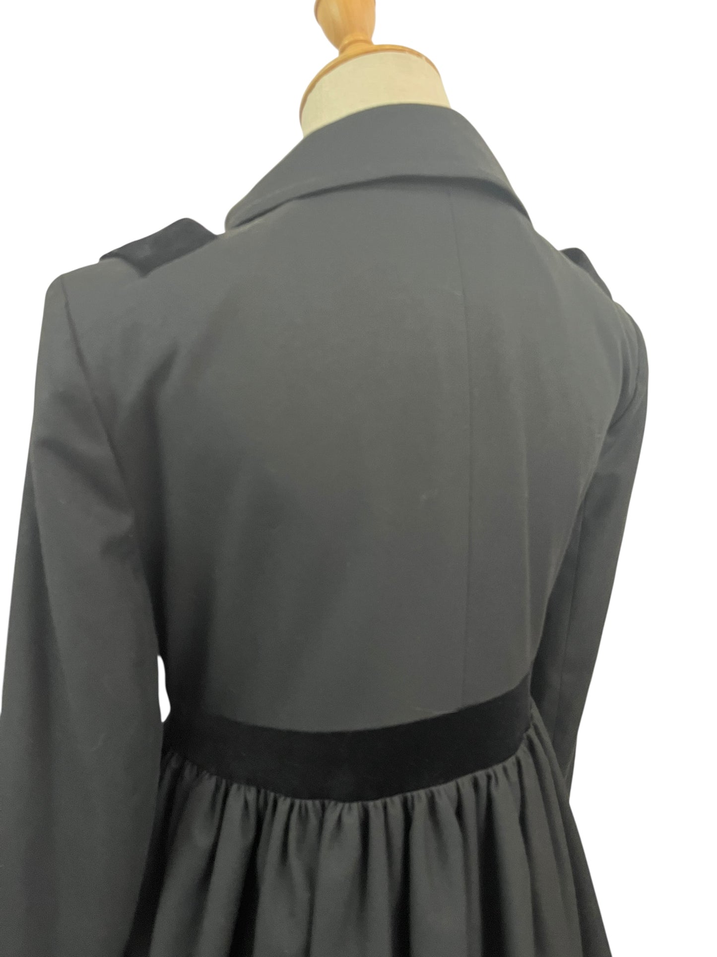 BLACK ALT COAT SZ 12