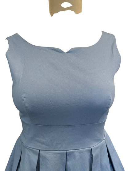 LINDY BOP CORNFLOWER DRESS | 14