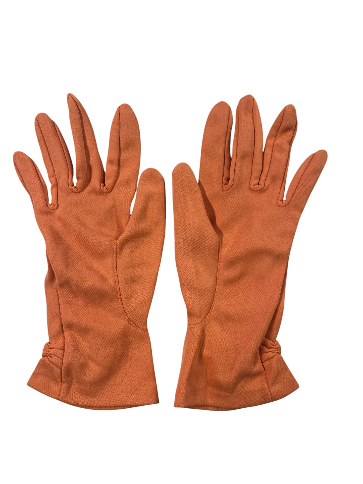 DENTS ORANGE GLOVES 7.5