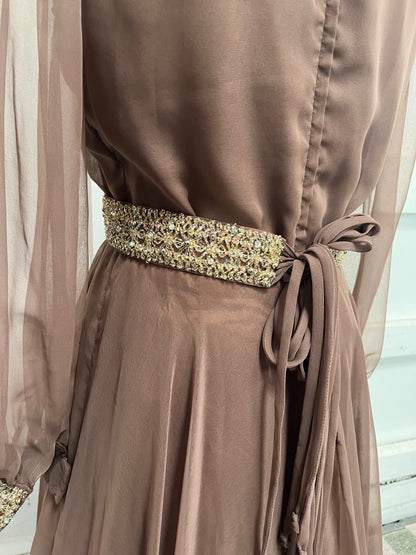 ELEGANTE BEADED MILADY GOWN sz 10