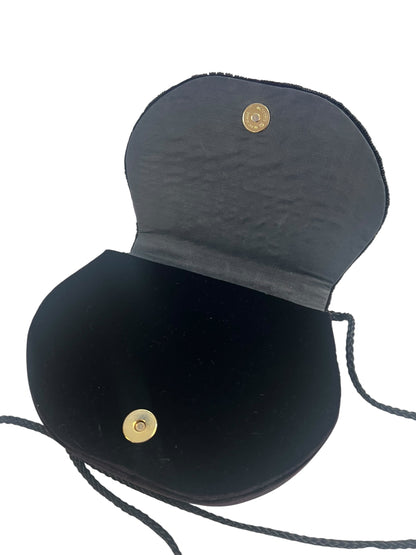 VELVET SHOULDER BAG
