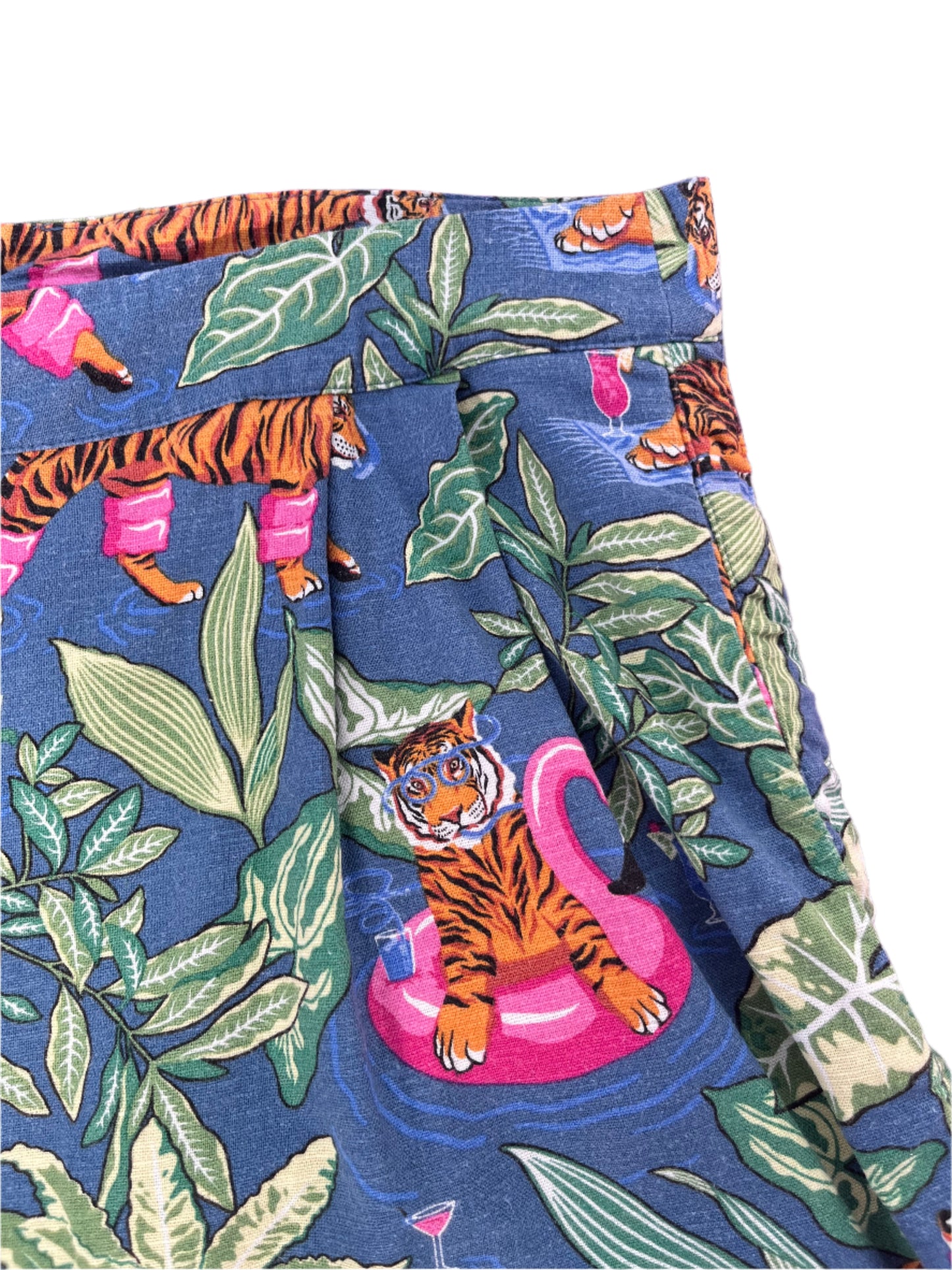 REVIVAL FLAMINGO SHORTS SZ 14