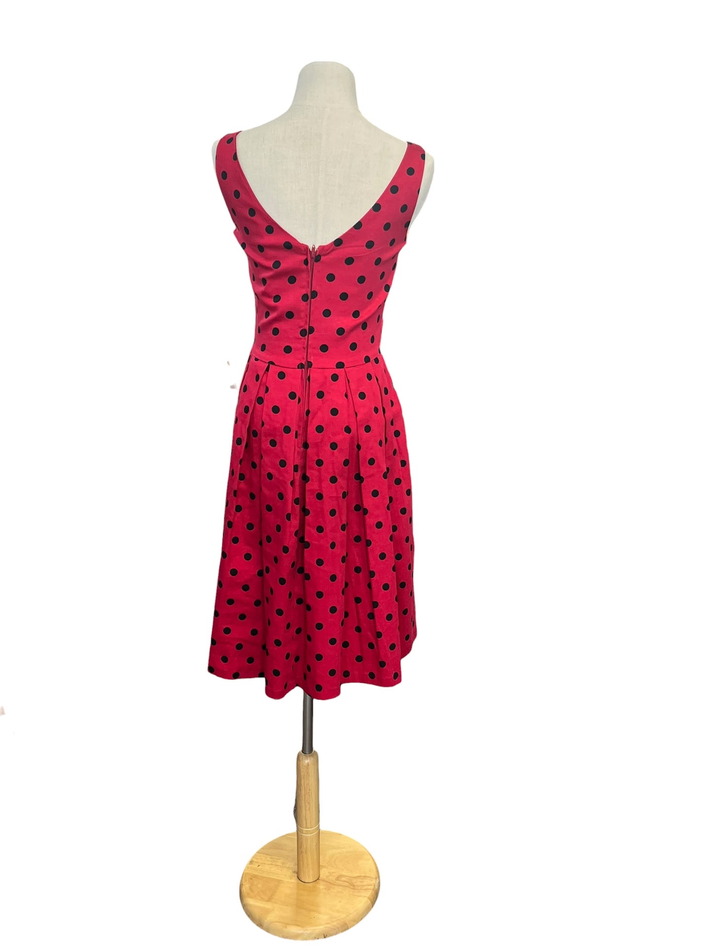 LINDY BOP RED POLKADOT DRESS | 8