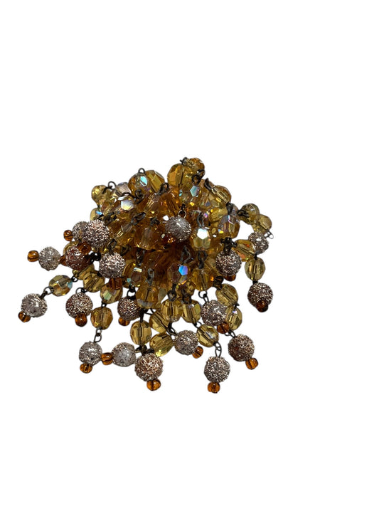 GOLDEN WATERFALL BROOCH