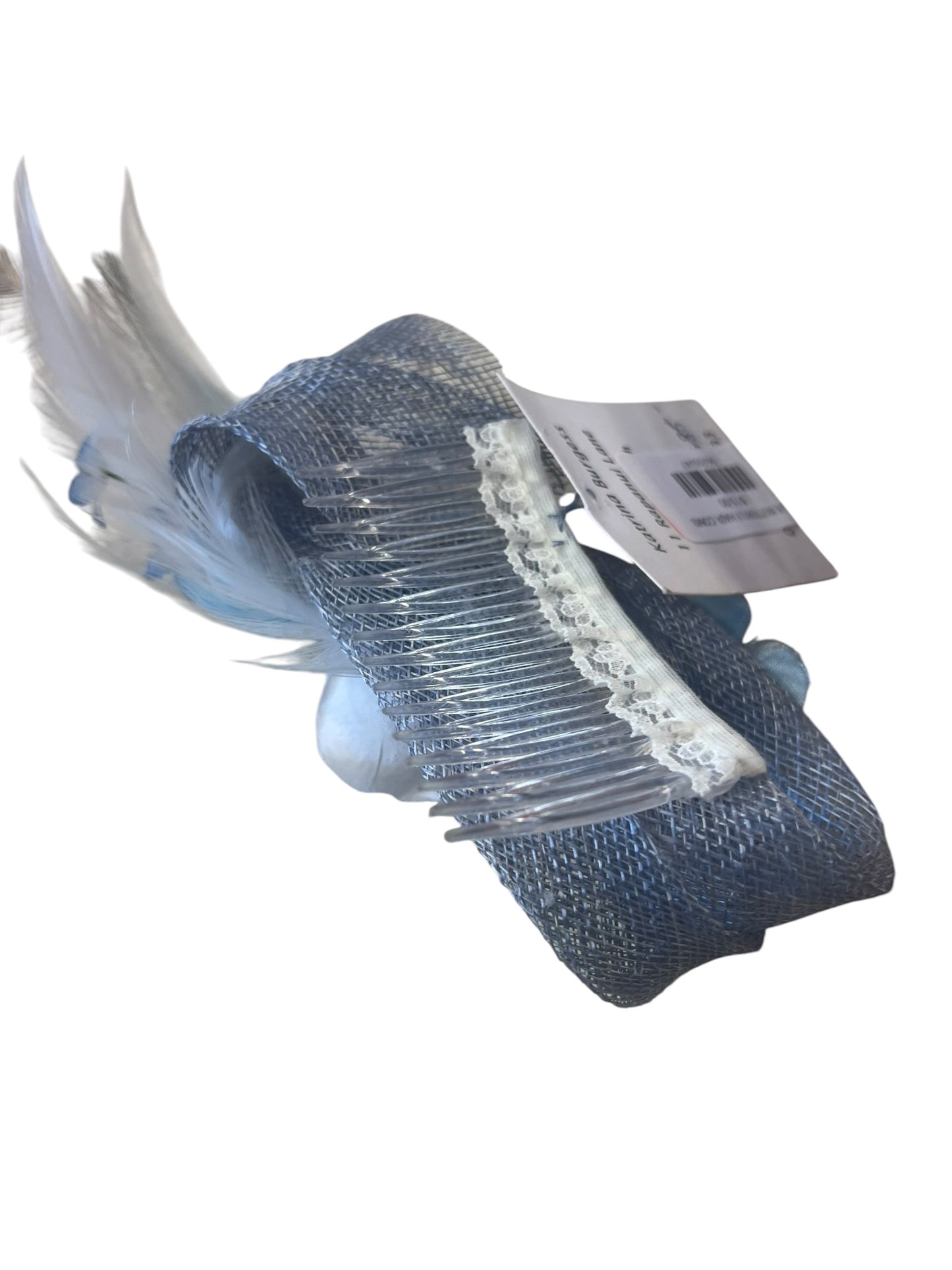 BLUE BUTTERFLY HAIR COMB