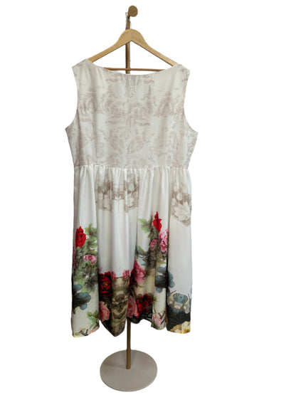 HEARTS & ROSES SUMMER GARDEN DRESS SZ 24