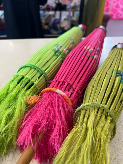 PINK TASSEL PARASOL