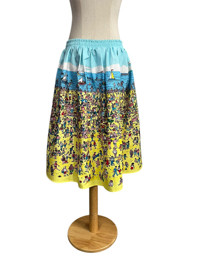 UNIQUE VINTAGE WHERE WALLY SKIRT | M/12