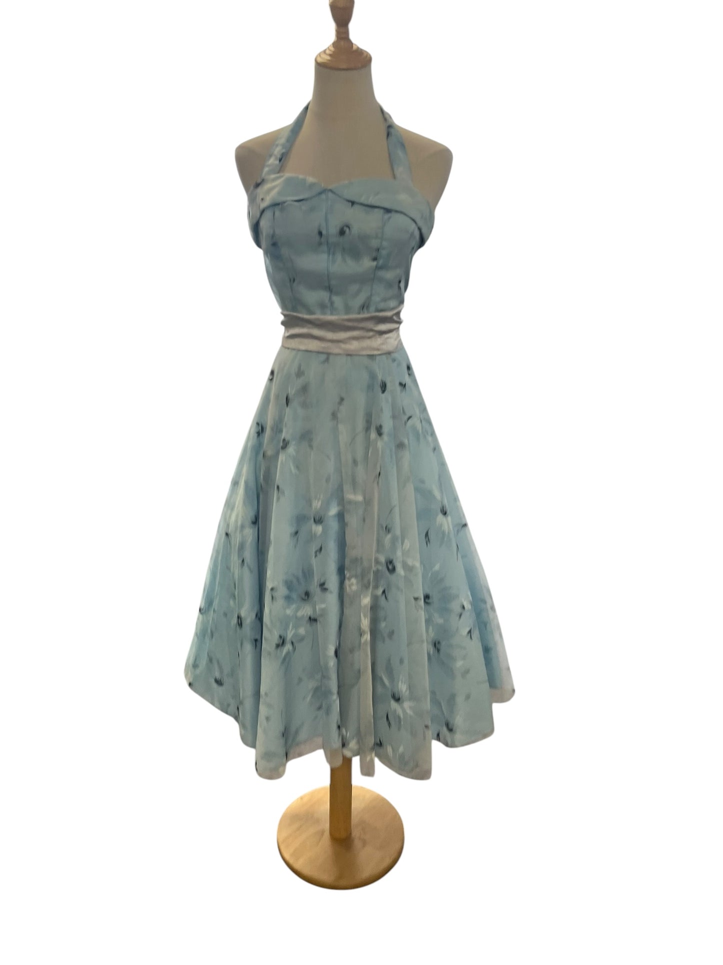 BLUE COCKTAIL DRESS | 6