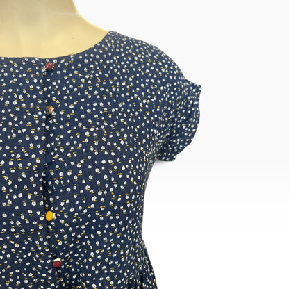 CORNELIA BLUE FLOWER DRESS | 18