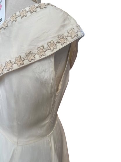VINTAGE CREAM GOWN | 8