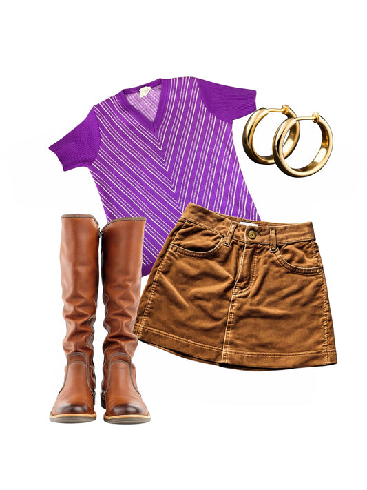 TEKAU PURPLE TOP |