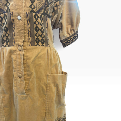 FANNY BUSS HANDPRINTED DRESS | 12/14