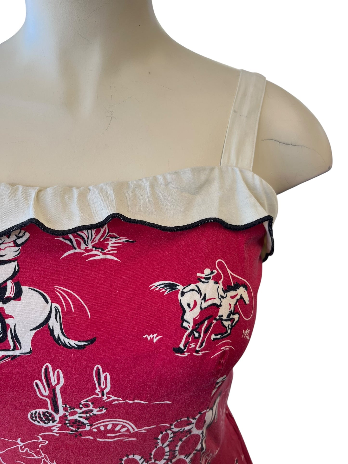 PINUP COUTURE COWBOY DRESS | 2XL