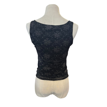 90S PAGANI BLACK BLOSSOM TOP | 8