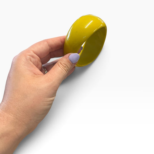 MUSTARD WOBBLE BANGLE