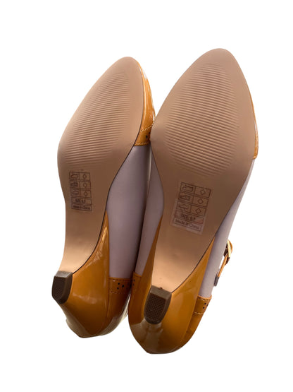 BAIT YELLOW & CREAM HEELS | 6.5