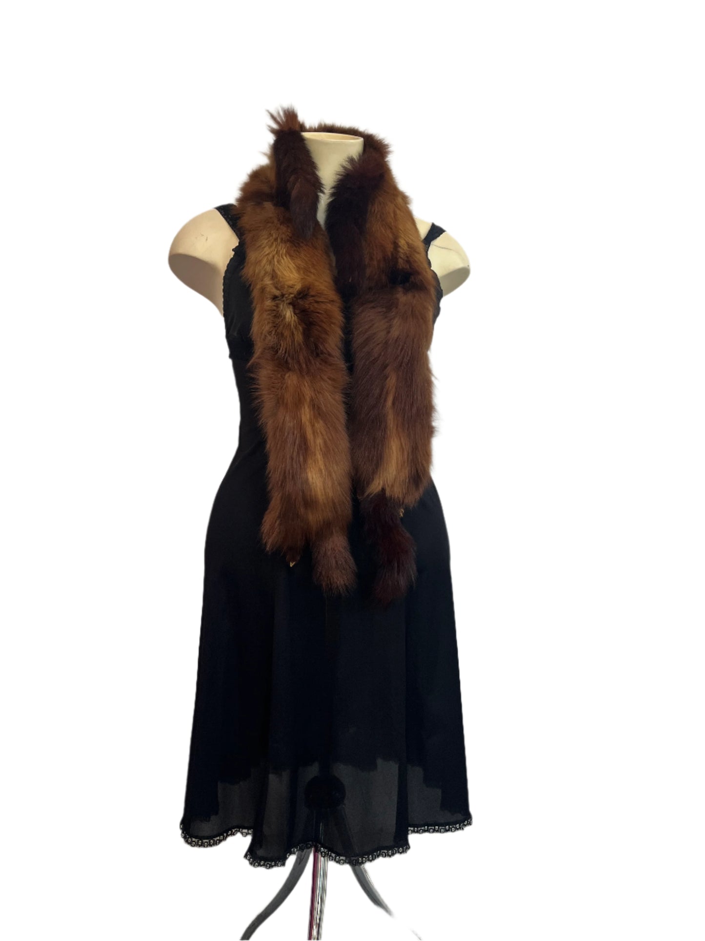 FOX FUR NECK STOLE