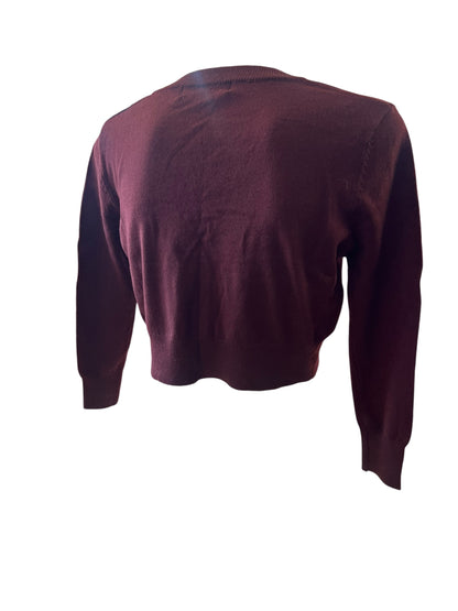 BROWN MAK CARDIGAN | M