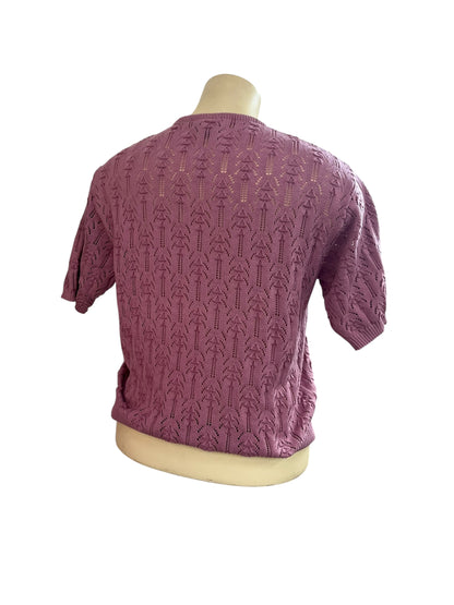 GABLES PINK KNIT TOP | 16
