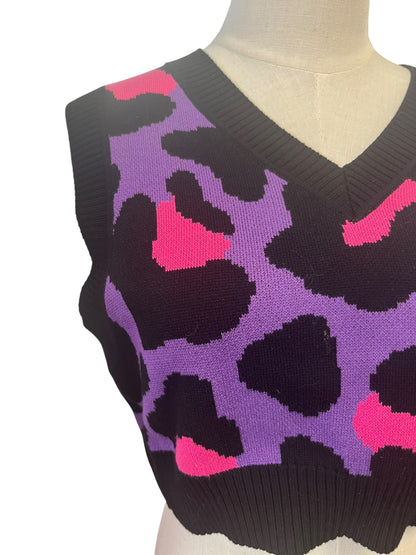 DANGERFIELD BRIGHT LEOPARD VEST | 12