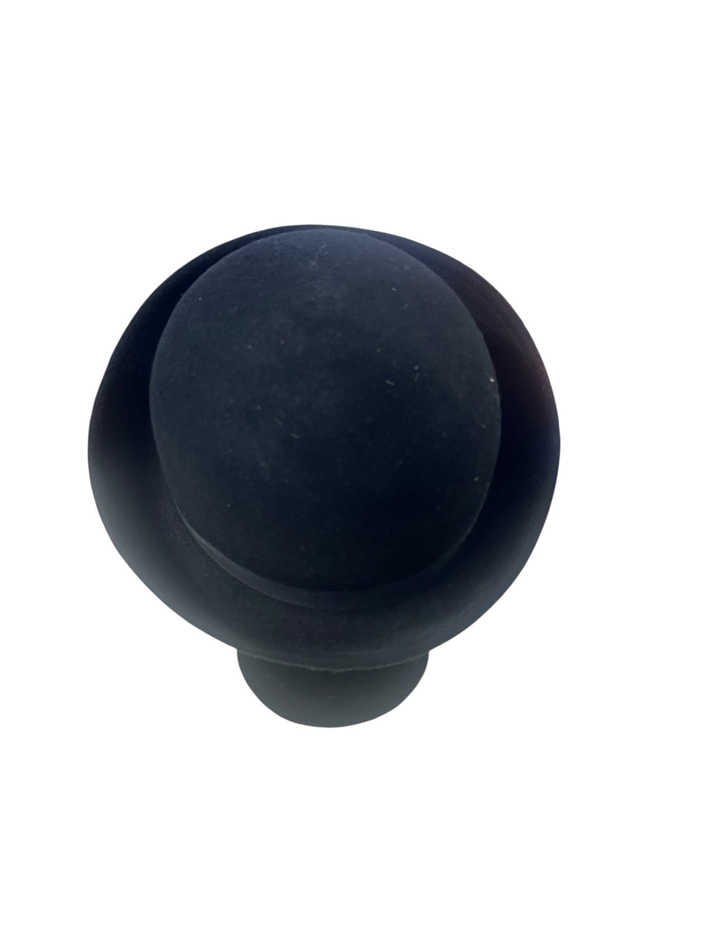 BLACK BOWLER HAT