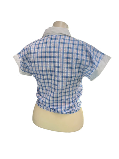 ROCK & ROMANCE BLUE CHECK SHIRT | 14