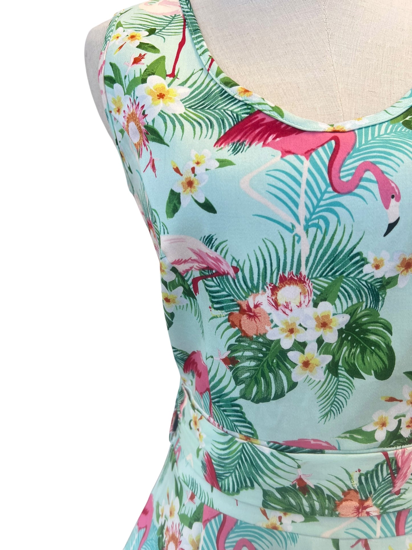 LADY VINTAGE FLAMINGO DRESS | 10