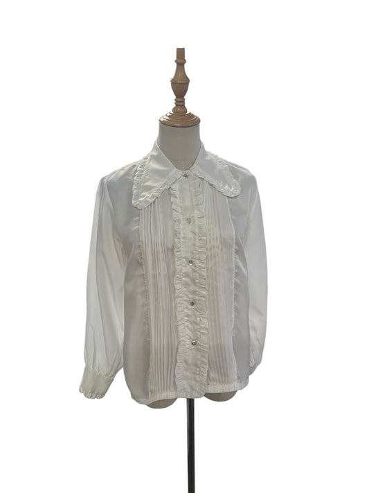 WHITE 70s BLOUSE | 12
