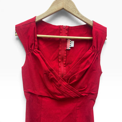 PINUP COUTURE RED WIGGLE DRESS | M/8-10