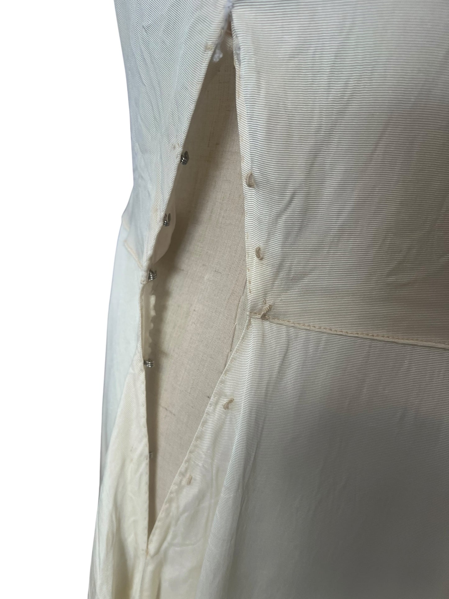 VINTAGE CREAM GOWN | 8