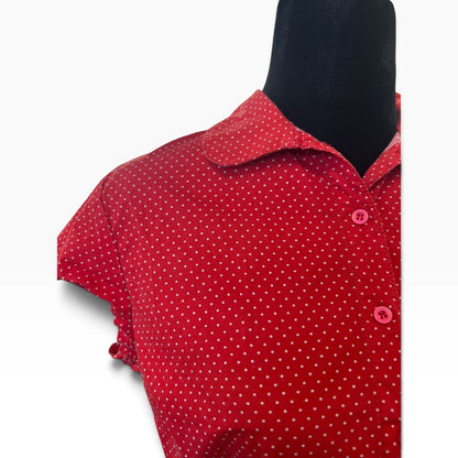 90S GLASSONS POLKADOT SHIRT| 14