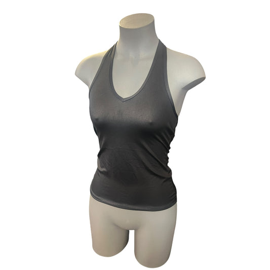 GLASSON WET LOOK HALTER TOP | 8