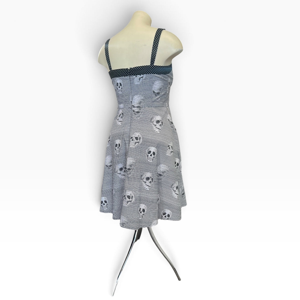 SAR CIE SKULL STRIPE DRESS | 14
