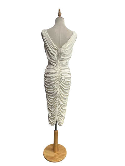 BLANES RUCHED WIGGLE DRESS | 10