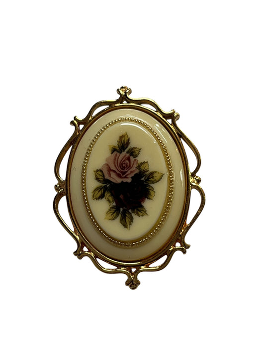 BARCS FLORAL BROOCH