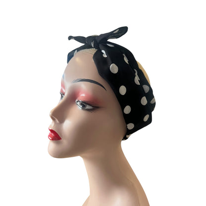 BLACK AND WHITE HEAD BAND