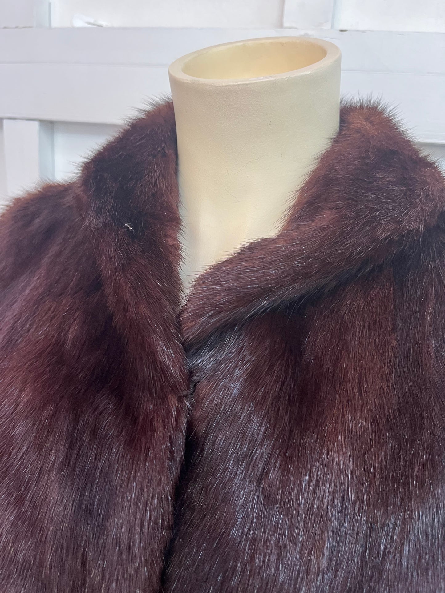 RICH BROWN BEAVER COAT