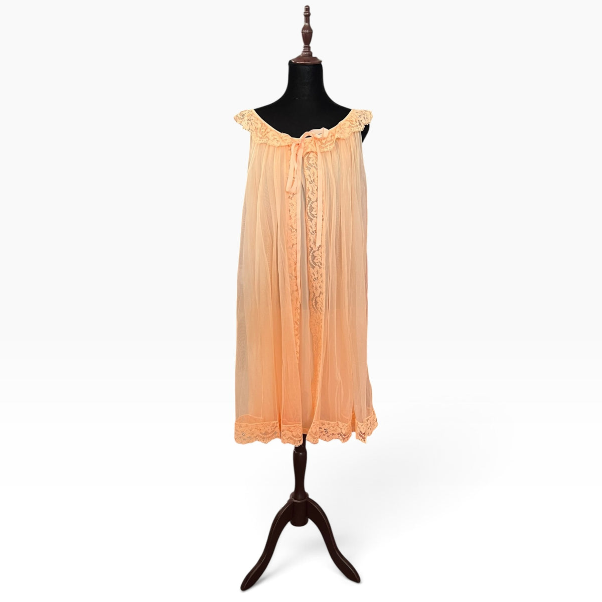 DREAMY APRICOT PEIGNOIR SET | 10/12