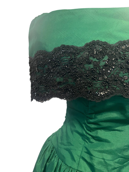 GARDENS GREEN GOWN | 12