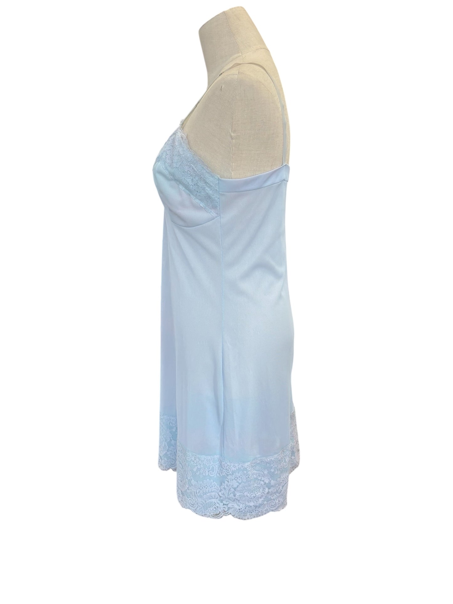RHAPSODY BABY BLUE LONG SLIP | 12-14