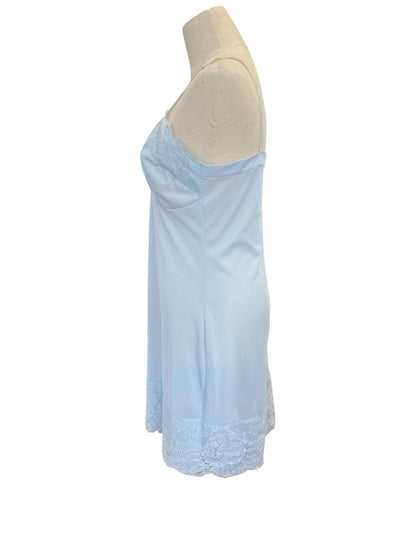 RHAPSODY BABY BLUE LONG SLIP | 12-14