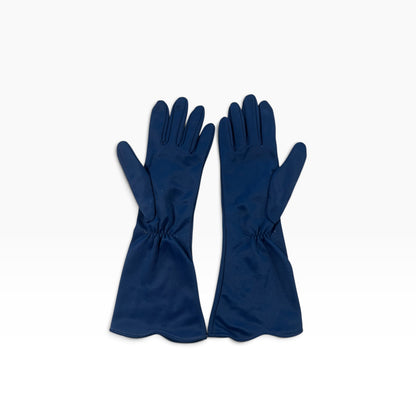 CHANCELLOR NAVY EMBELLISHED GLOVES | 9