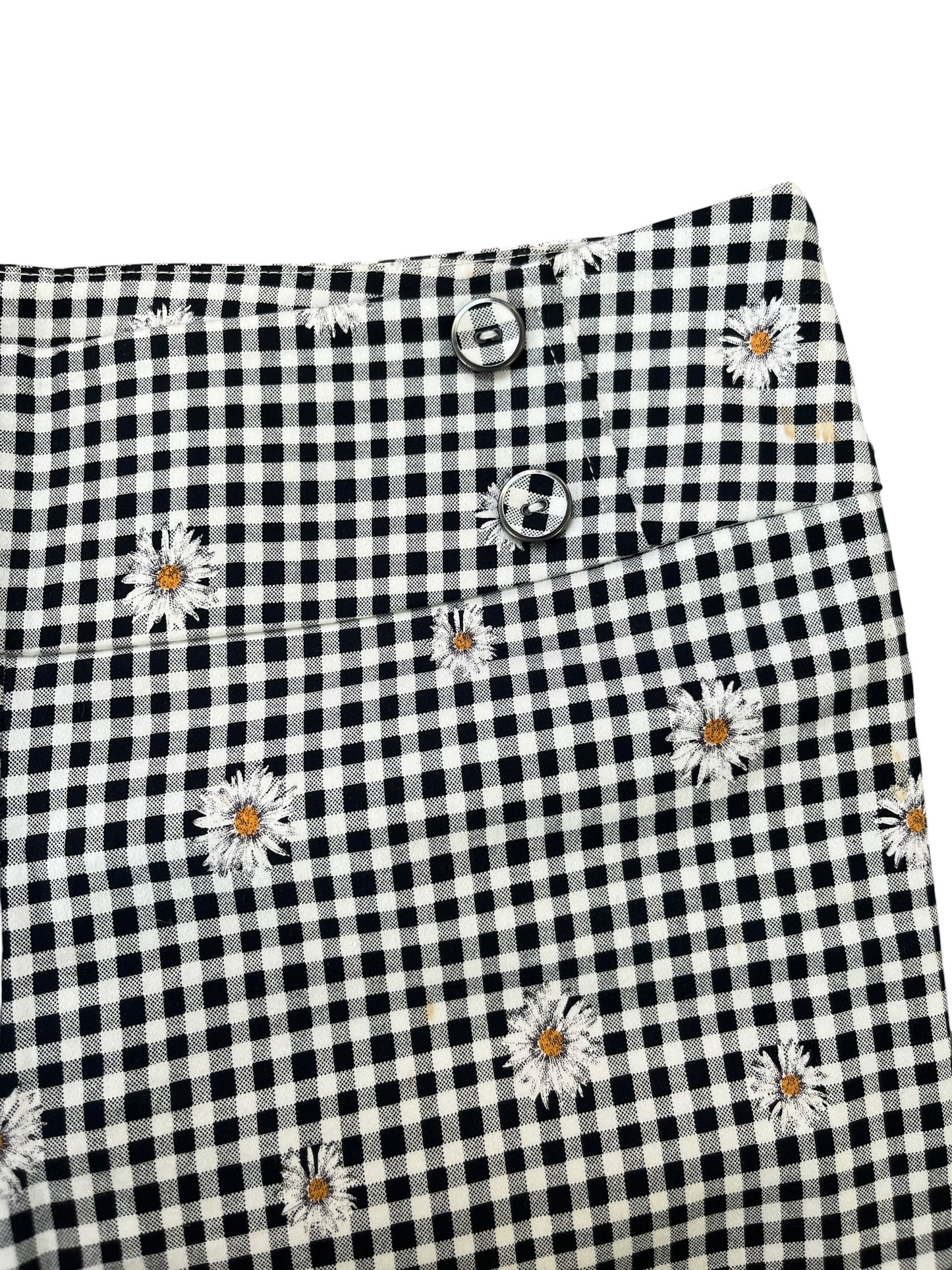 REVIEW GINGHAM DAISY CAPRIS | 8