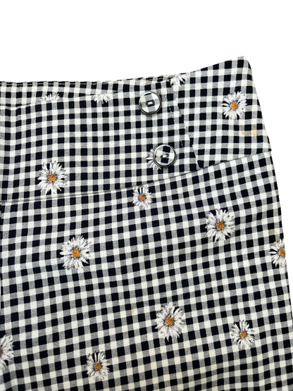 REVIEW GINGHAM DAISY CAPRIS | 8