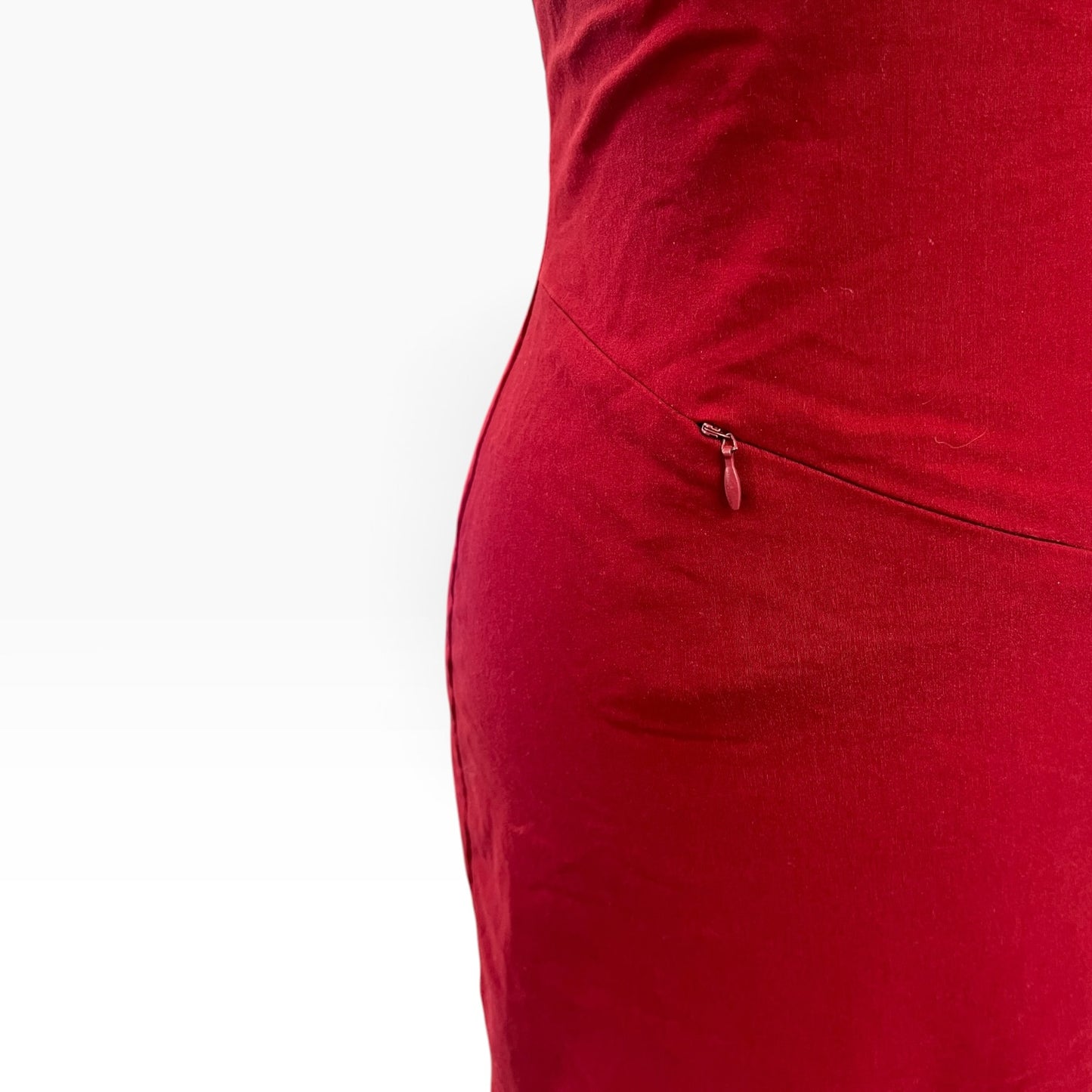 CUE RED 90S DRESS | 12