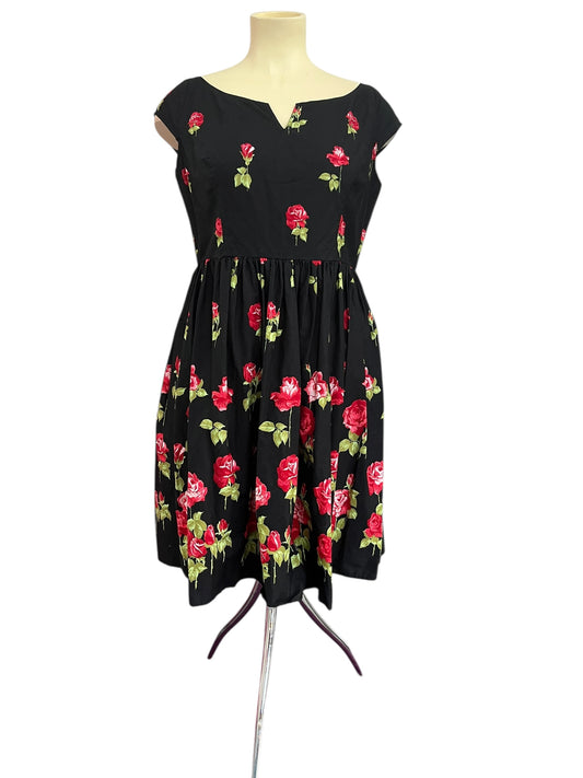 HELLBUNNY ROSE DRESS | 2XL