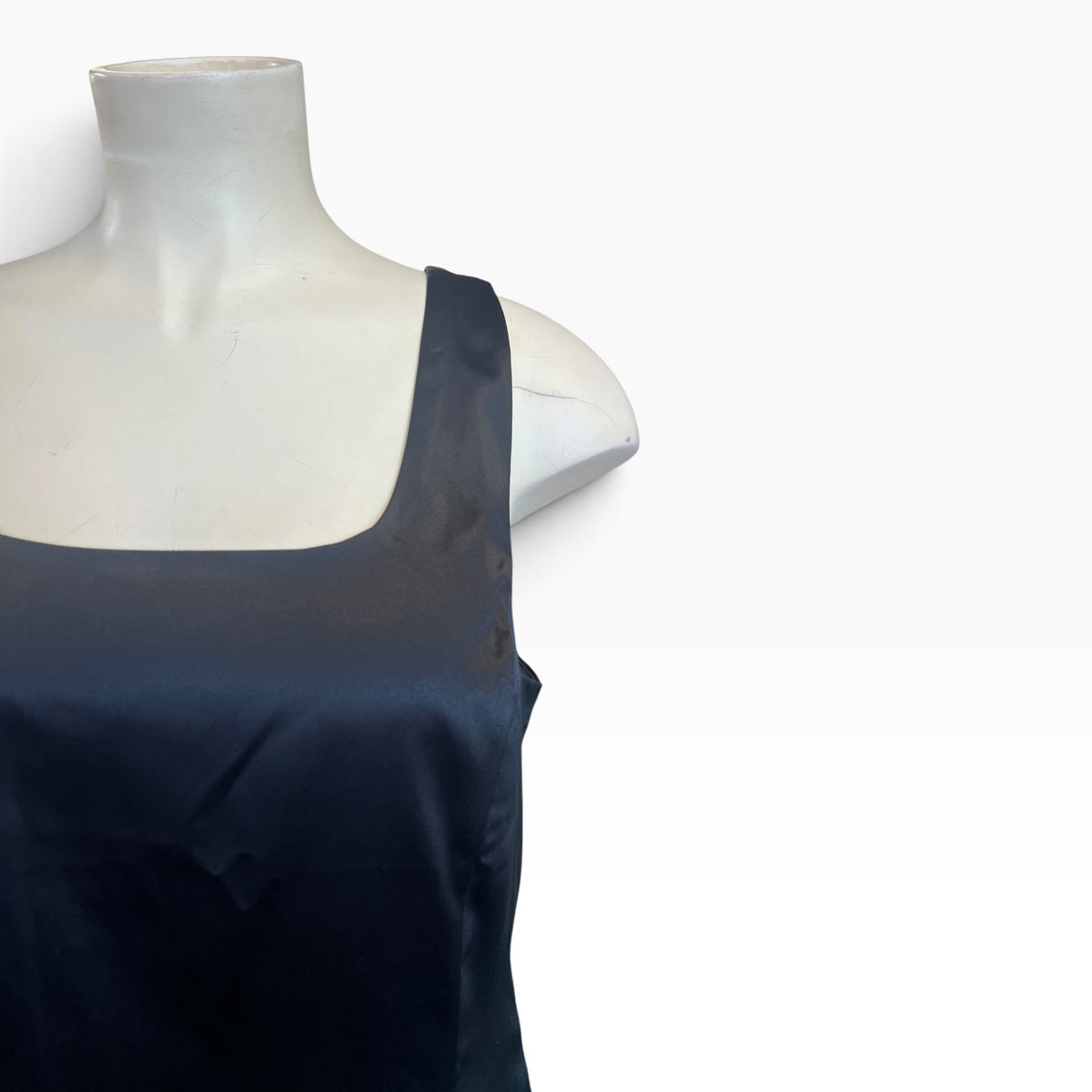 BLACK FRIDAY BLACK SATEEN DRESS | 20