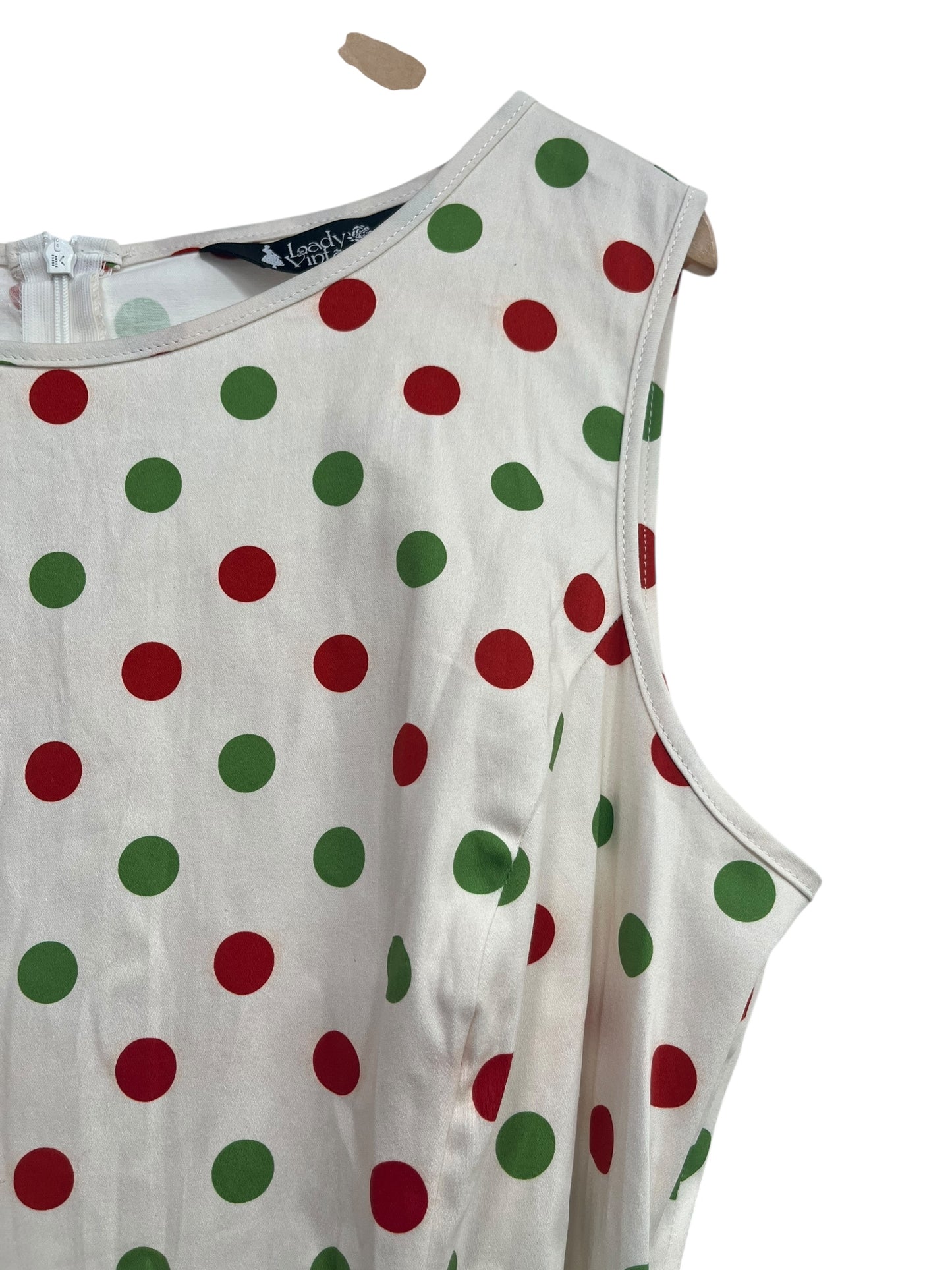 LADY VINTAGE POLKADOT DRESS | 20